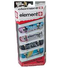   Deck 96mm Fingerboards 4 Pack, Element   Spin Master   
