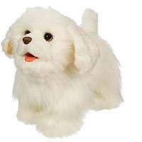 FurReal Friends GoGos Walkin Puppies   White Spaniel   Hasbro 