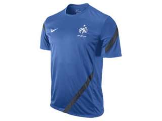  French Football Federation Mens Soccer Training Jersey