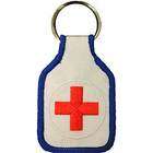 Military Uniform Supply Embroidered Key Chain   RED CROSS