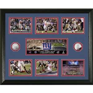 NFL New York Giants Super Bowl XLVI Memorable Moments Silver Coin 