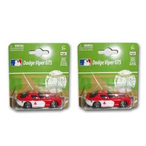 Dodge Viper 164 style Diecast   Boston Red Sox (2 Pack)  