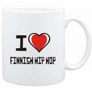  Mug White I love Finnish Hip Hop  Music Sports 
