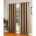 Commonwealth Home Fashions Manhattan Grommet Top Panel   Chocolate 