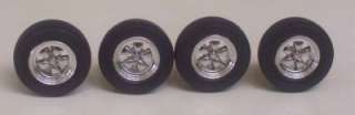 Hot Rod Tires n Mag Wheels #14 125 Model Car Parts  