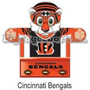  NFL Cincinnati Bengals Mascot Bookshelf 18 Sports 