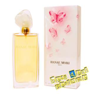 PINK BUTTERFLY  HANAE MORI  EDT 3.4  NEW IN BOX   