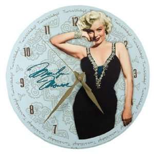  Marilyn Lace Decoupage Wall Clock
