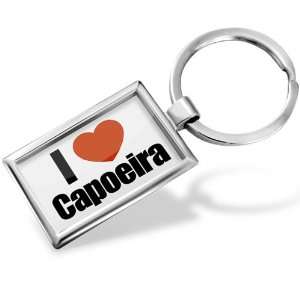  Keychain I Love Capoeira   Hand Made, Key chain ring 