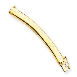    14k Gold 8mm Lightweight Omega Extender for Necklace Jewelry
