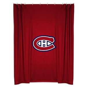  Montreal Canadiens Bathroom Shower Curtain Sports 