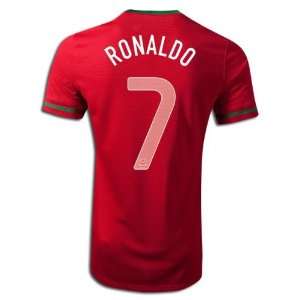 New Soccer Jersey Euro 2012 Cristiano Ronaldo # 7 Portugal Home Soccer 