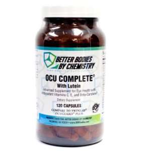 Better Bodies By Chemistry Ocu Complete with Lutein Capsules, 120 