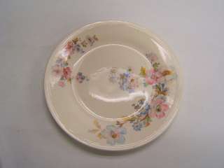 Edwin Knowles Semi Vitreous China floral plate Vintage  