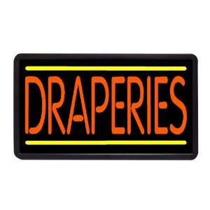  Draperies 13 x 24 Simulated Neon Sign