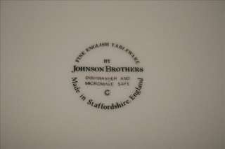 Johnson Brothers FRESH FRUIT Flower Dinner Plate EUC  
