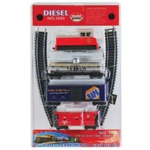  1020 9 Diesel Set SF Warbonnet Red/Slvr HO Exclusive 