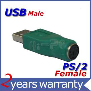 USB TO PS/2 CONVERTER ADAPTER FOR PS/2 KEYBOARD MOUSE  