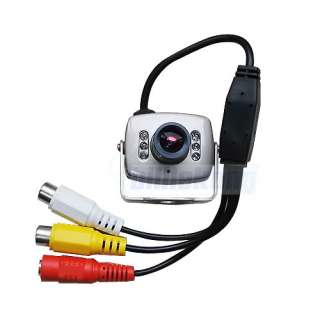 LED Mini Color IR CCTV Surveillance Wired Spy Camera  
