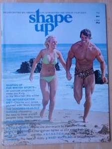 SHAPE UP bodybuilding muscle fitness magazine/ARNOLD SCHWARZENEGGER 5 