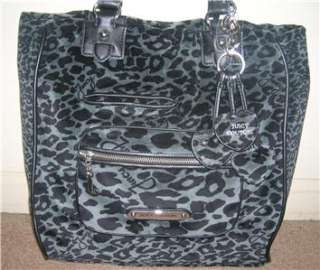 New Juicy Couture Animal Print DK Forest Velour Large Tote Handbag $ 