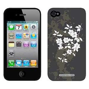    Hip Flower Grunge on AT&T iPhone 4 Case by Coveroo Electronics