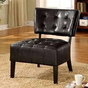  Furniture of America CM AC6022 BK Madrid Accent Chair 