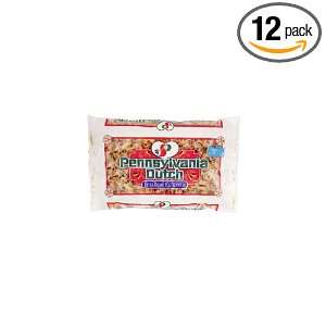 Pennsylvania Dutch Extra Broad Egg Noodles, 12 Ounce Bags (Pack of 12 