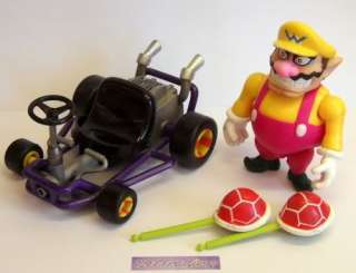 Nintendo Toy Biz Mario Kart 64 Figure, WARIO, With Box  
