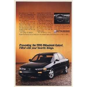  1995 Mitsubishi Galant Filled with Favorite Things Print 