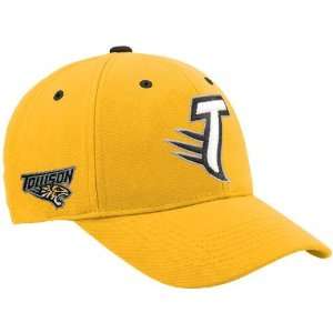   Towson Tigers Gold Triple Conference Adjustable Hat