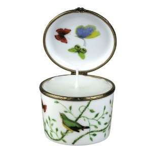 Raynaud Wing Song Candle Box (Birds) 2.5 in 