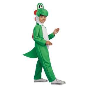  Kids Super Mario Bros Yoshi Halloween Costume (Medium (8 