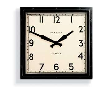    Newgate QUAD K Quad Wall Clock, Black, 15 1/2 Inch