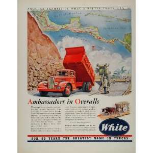   Pan American Highway Road Map   Original Print Ad