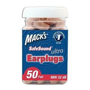  Macks Ear Care Ultra Soft Foam Earplugs, 50 Count Health 