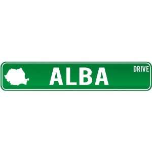  New  Alba Drive   Sign / Signs  Romania Street Sign City 