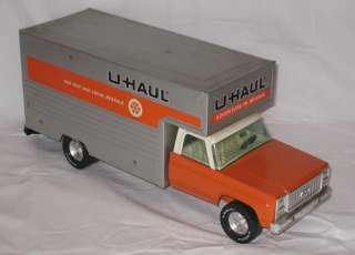 1970s NYLINT U HAUL MAXI MOVER TRUCK PRESSED STEEL 18 LONG  