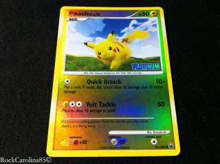 Pikachu REVERSE HOLO 70/100 (M/NM) Majestic Dawn Pokemon Card  