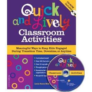  Quick & Lively Classroom Activities Book & CD ROM 