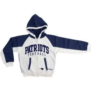  New England Patriots Girls 7 16 Hooded Sweatshirt Sports 