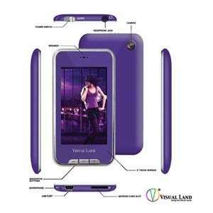 Visual Land V Touch Pro ME 965 4G Purple Media Player  