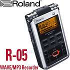 Roland R 05 Portable 24 Bit Digital Audio Recorder