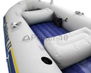 Description of Intex Seahawk II Inflatable Boat   Three Man Raft with 