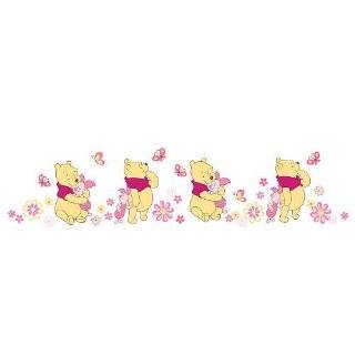 Disney so Sweet Pooh Wall Decals   Pink for Girls Nursery