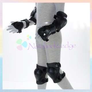 Kid Skating Knee &Elbow &Wrist Protection Gear Pads Kit  