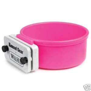  Kennel Gear Plastic Cage Dog Cat Bowl 1 Qt. PINK Kitchen 