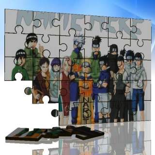 Naruto Personalised Wooden Jigsaw Puzzle  