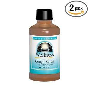  Source Naturals Wellness Cough Syrup, 4 Fluid Ounce (Pack 