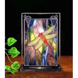  Meyda Tiffany 6 X 9 Dragonfly Mini Window & Display 